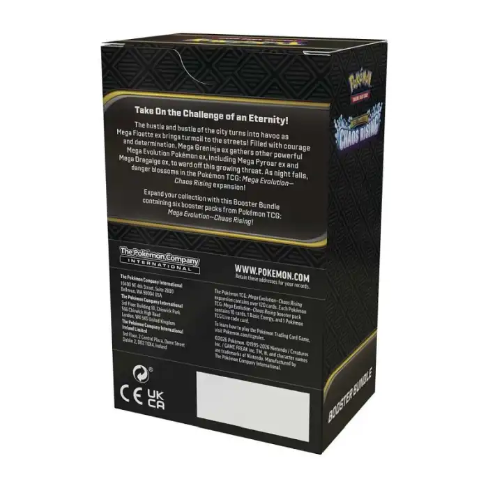 Pokémon: Mega Evolution – Chaos Rising Booster Bundle - obrazek 2